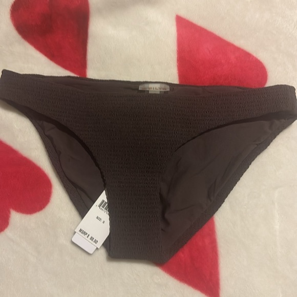 Pilyq Coco Smocked Full Bikini Bottoms | PQ Swim | NWT - Picture 14 of 14